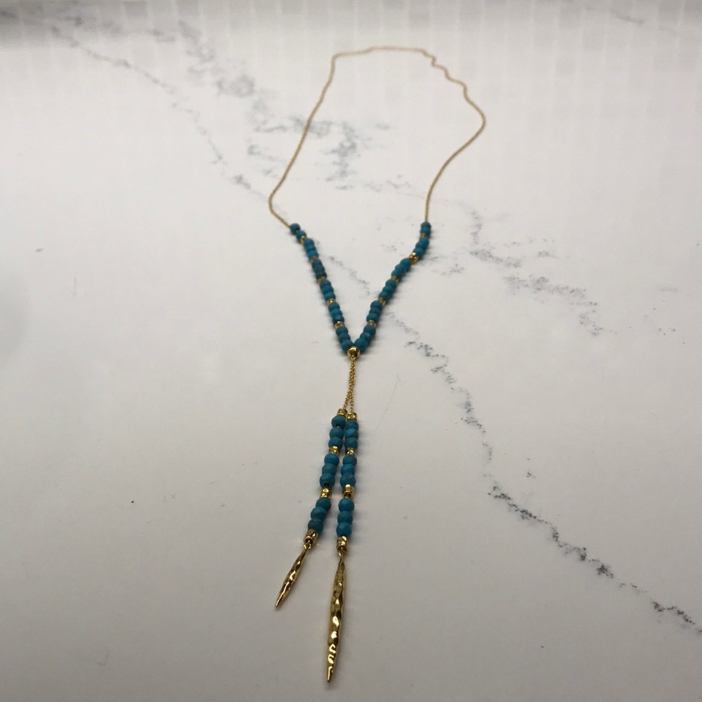 GORJANA Power Stone Semiprecious Stone Necklace - Turquoise